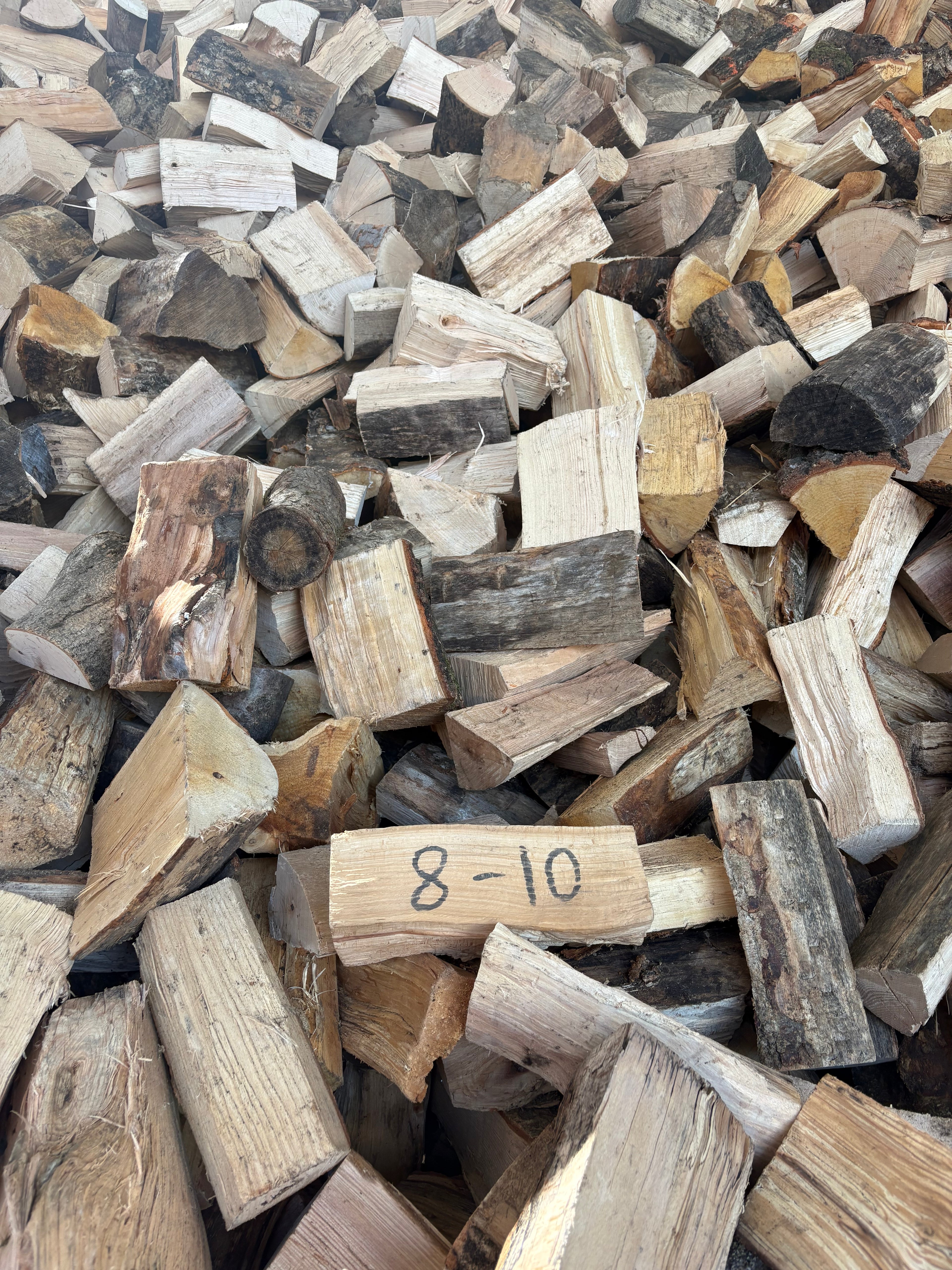 Hardwood logs 8-10"