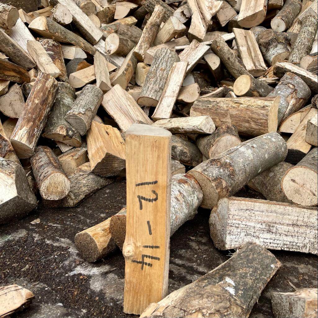 12-14 hardwood logs